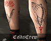 CC. Legs Tattoo Santo