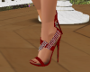 Melody Dress Red Heels