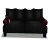 black&pink couch