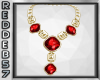 Ruby Gold Necklace