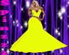 Elegant Dress Yellow