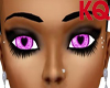 KQ Pink Heart Glam Eyes
