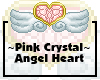Pink Crystal AngelHeart