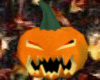haunted halloween pumpki
