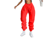${QK}Red joggers