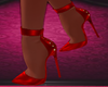 HOT LINGERIE SHOE RED