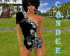 *Candee*.Blk.Flower.Dres