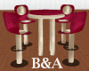 [BA] High Table & Chairs