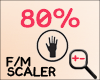 -e- SCALER 80% HANDS