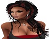 valeriana black/red