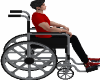 Anim Moving Wheelchair