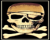 Pirate Skull Area Rug