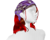 red hair and bandanna