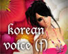 Korean Female Voice