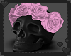 Pink Rose Skull