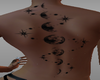 Body Tattoo Moon Cycle