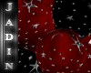 JAD Star Balloons Red&Bk