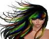 Animated Colored Hair