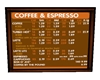 !Em Coffee Espresso Sign