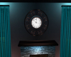 Sunset Bungalow clock