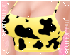 ▵ Cow Hufflepuff Top