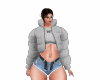 ES! Grey  Hoodie