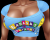PJ's Blue bananas busty