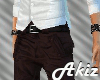 ]Akiz[ Brown pants