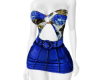 Dress Blue Floral Paloma