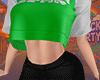 Y2K CropTop Green