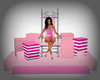 Pink Gift Throne