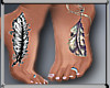 Feather Foot Tats