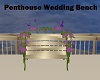 Penthouse Wedding Bench
