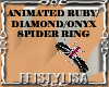 ! Animated Spider Ring