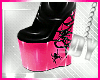 !Dy!Spider Boots Pink