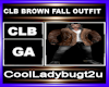 CLB BROWN FALL OUTFIT