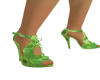 ~v~ green bubble shoes