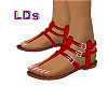 {LDs} Summer Sandals/RED