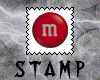 Animated M&M Stamp