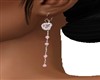 Pink Heart Earrings