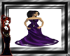 (K)purple party dress