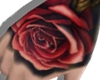 tatuagem flor na mão