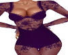 Yavonne Purple Bodysuit