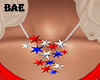 B| USA Stars Necklace