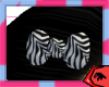 Zebra Hair Bow Right