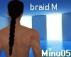 black braid M