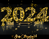 NYE 2024 Animated Gold