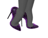 *Black/Purple Heels