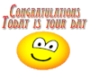 [UE] CONGRATS YOUR DAY