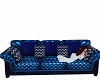 Relaxed Blue Couch